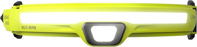LED Headlamp, Liteband PRO 1000 Lumen Super Bright Head Lamp, Powerful Rechargeable Battery Powered Tactical Headlamps, Camping, Running, Hard Hat Light, Best Rated Forehead Flashlight, Yellow
