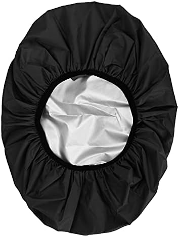 Silfrae Waterproof Rucksack Cover Backpack Rain Cover 30L-100L for Travel Climbing Hiking (Black, 70L-80L)
