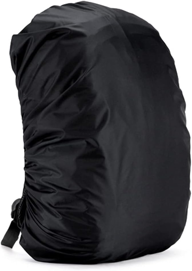 Silfrae Waterproof Rucksack Cover Backpack Rain Cover 30L-100L for Travel Climbing Hiking (Black, 30L-40L)