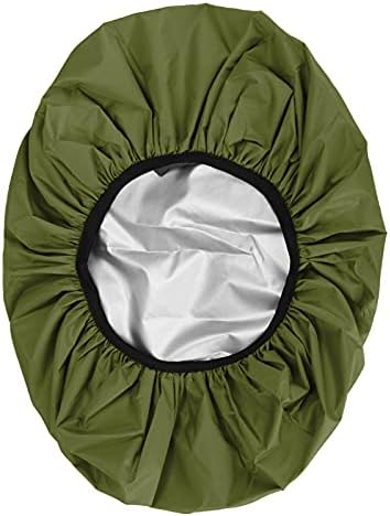 Silfrae Waterproof Rucksack Cover Backpack Rain Cover 30L-100L for Travel Climbing Hiking (Army Green, 60L-70L)