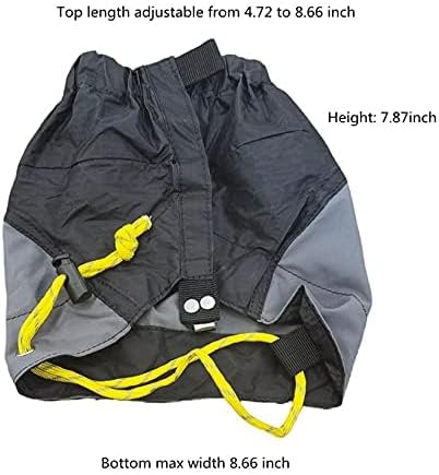 Adjustable Snake Gaiters Men Women Snake Boot Gators Bite Protection Guards Chaps Waterproof Leg Gaiter Hiking Hunting