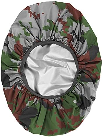 Silfrae Waterproof Rucksack Cover Backpack Rain Cover 30L-100L for Travel Climbing Hiking (Digital Camo, 40L-50L)