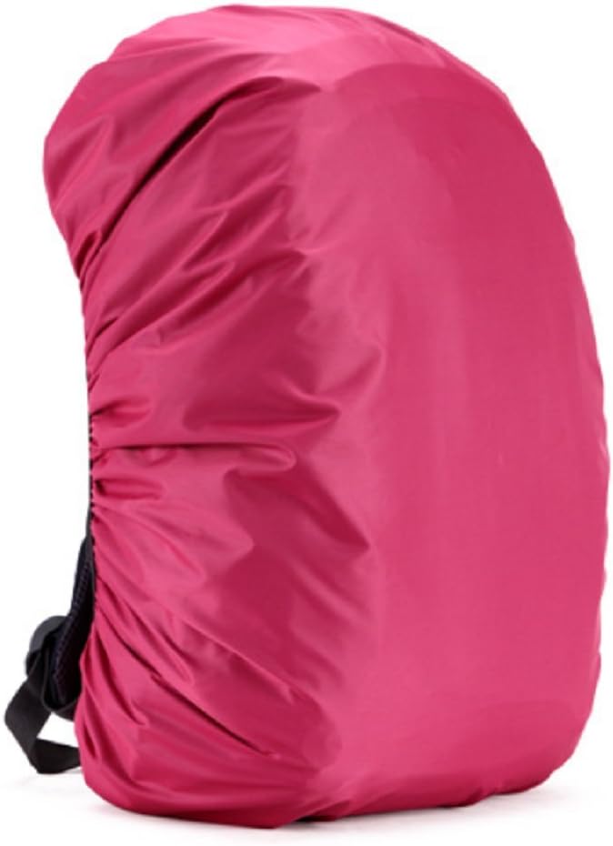 Silfrae Waterproof Rucksack Cover Backpack Rain Cover 30L-100L for Travel Climbing Hiking (Pink, 60L-70L)