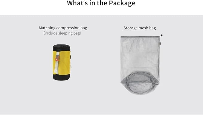 AEGISMAX WIND HARD Twilight 0 Degree 800FP Down Sleeping Bag Ultralight Outdoor Camping Hiking Sleeping Bag for Men & Women