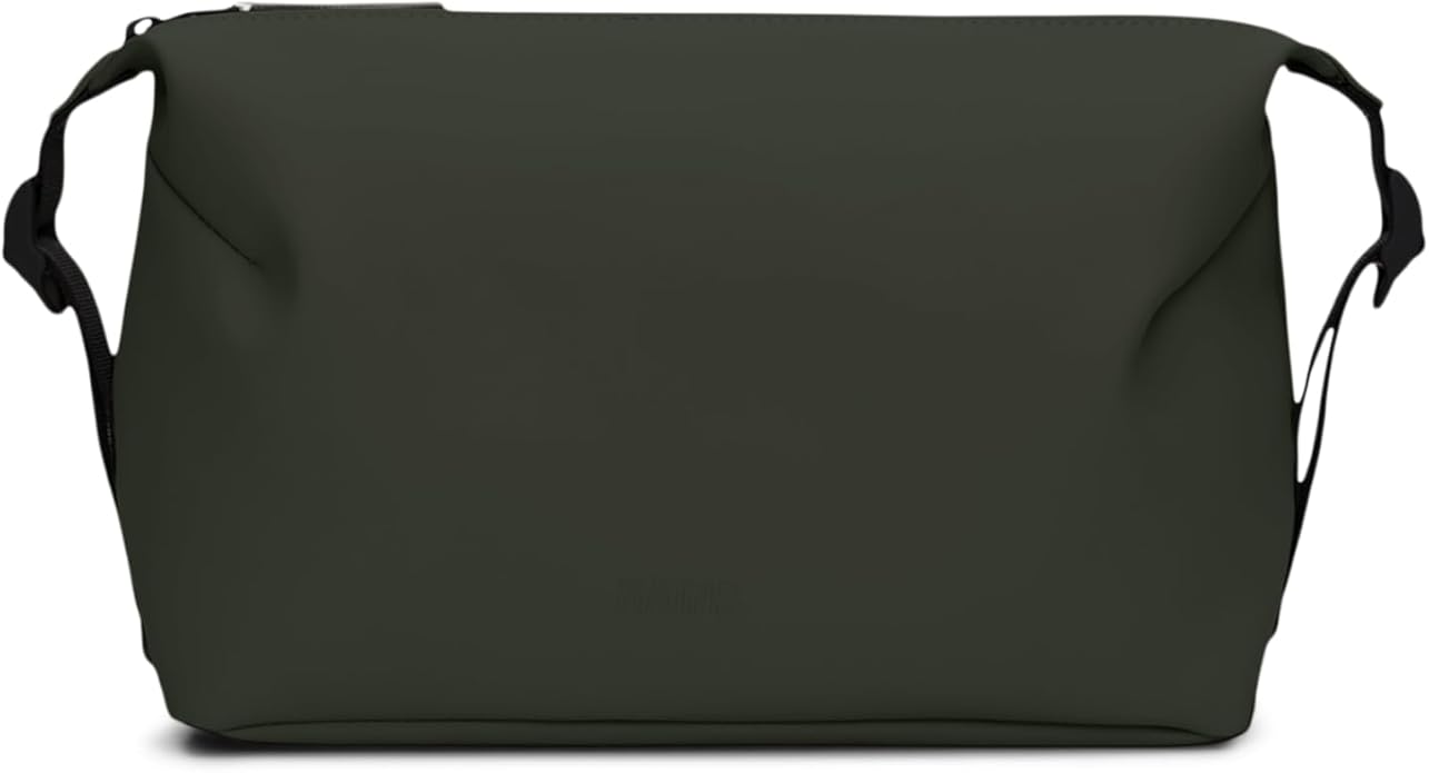RAINS Hilo Wash Bag – Waterproof Toiletry Bag Travel Dopp Kit Organizer Compact Wash Kit Pouch Water Resistant