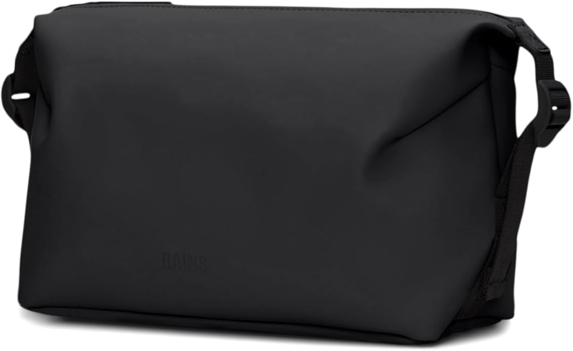RAINS Hilo Wash Bag – Waterproof Toiletry Bag Travel Dopp Kit Organizer Compact Wash Kit Pouch Water Resistant