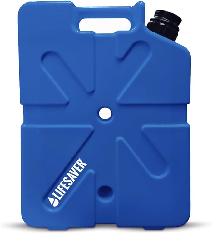 Lifesaver Jerrycan Water Purifier - Military Spec, Heavy Duty Water Purifier for Overlanding, Camping, Hiking, Emergency Preparedness and Survival Kit