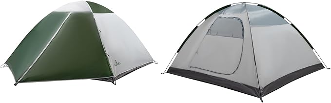 Screened Camping Tent, 4/6 Person Waterproof, Haven Tent, Backpack Double Layer Camping Tents with Canopy, Easy Setup and Portable Shelter for Outdoor, Picnic, Camping, Family Gathering.