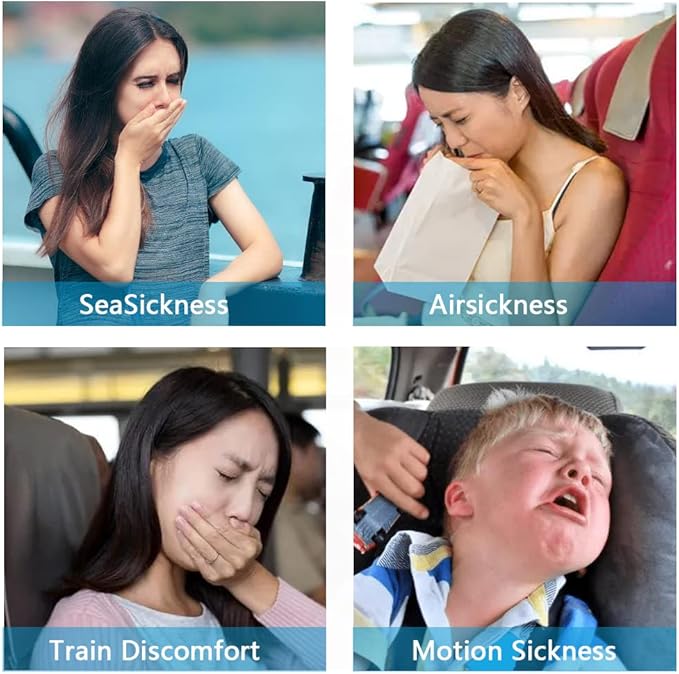 Motion Sickness Patches, Sea Sickness Patch for Cruise - Adults and Kids ((20 Count - Pack of 1))