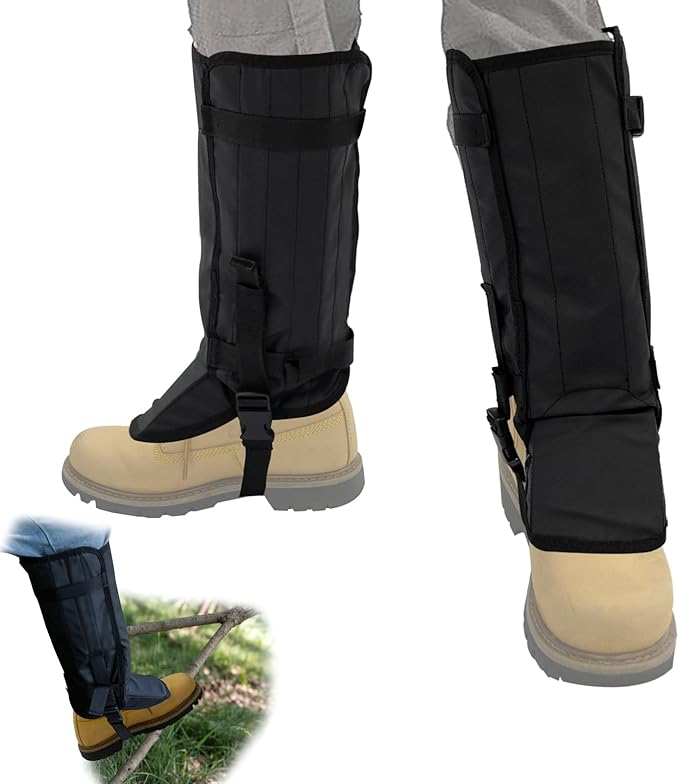 Leg Gaiters- Leg Guards and Boot Gaiter for Men & Women, with 1000D Wear Resistantand Snowproof and Waterproof Leg Protectors, Gaiters for Hiking and Hunting
