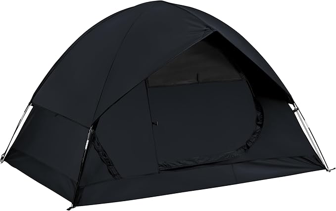 Spacious Waterproof 2-Person 3-Season Tent with Big Rain Fly – Versatile Outdoor Camping Tent for Hiking, Backpacking, and Festivals – Easy Setup & Durable Design