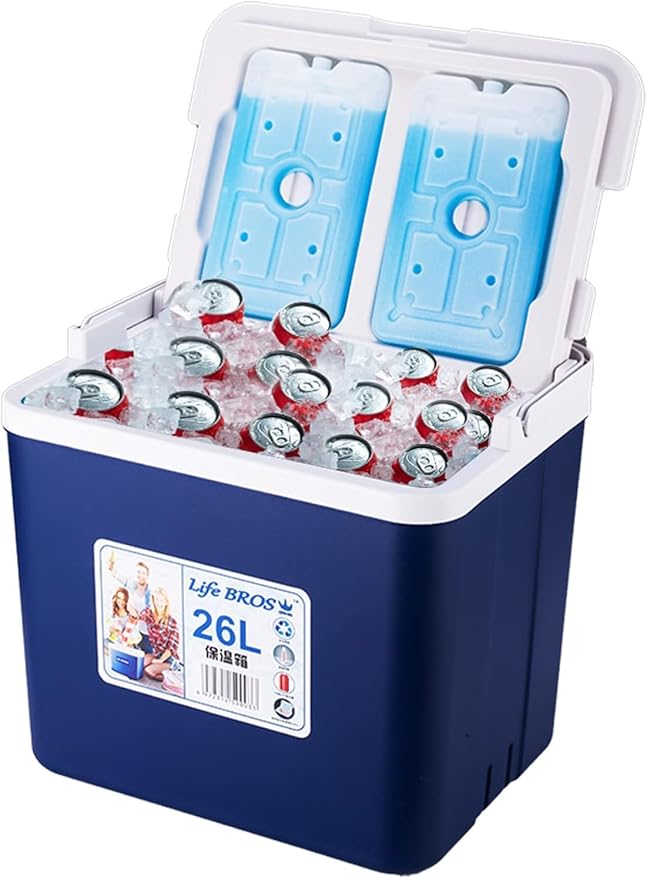 11Qt 19Qt Insulated Portable Cooler Leak-Proof Ice Chest Lunch Box Hard Coolers with Extra Ice Pack for BBQ, Camping, Pincnic