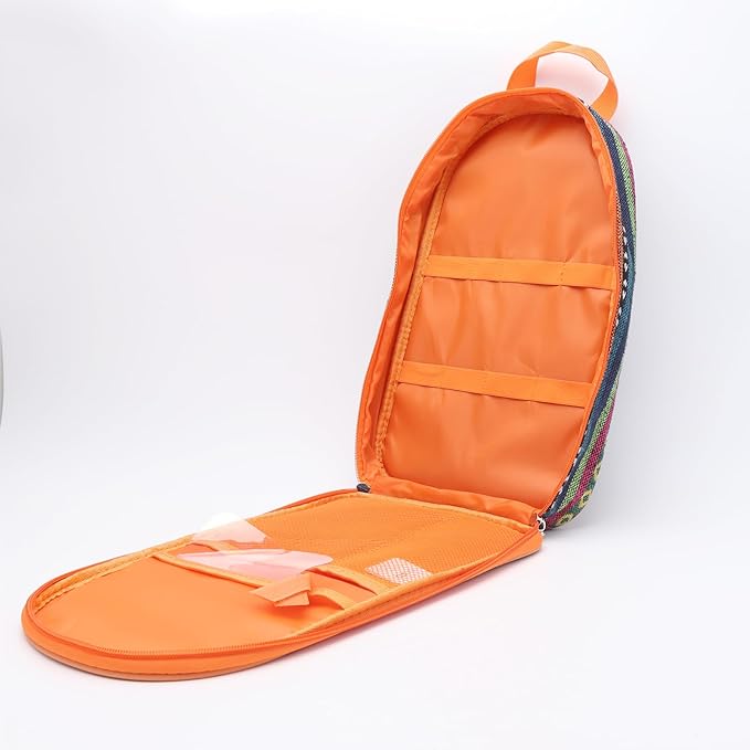 NatSumeBasics Camping Travel Cooking Utensils Organizer Travel Bag Portable Pouch for BBQ Camp Cookware Kitchen Kit