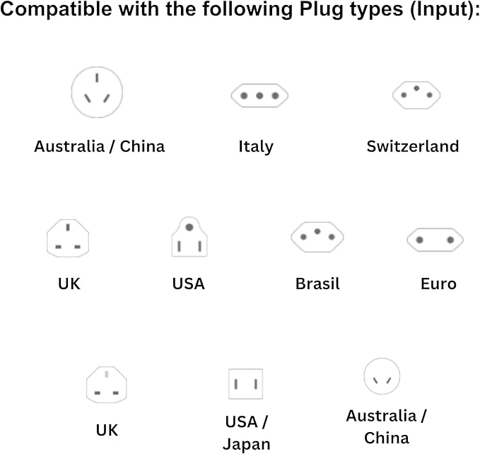 Skross World Travel Adapter to USA 1.500221-2 Pack