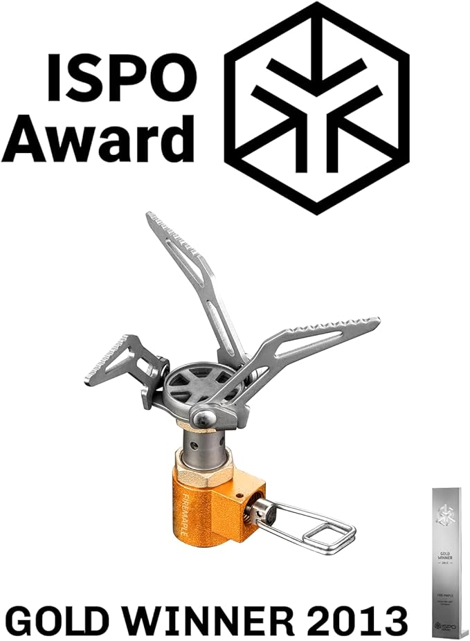 Fire-Maple FMS-300T Portable Stove Ultra Light, Hiking Stove Titanium for Backpacking Camping Outdoor, ISPO Design Award Gold Winner