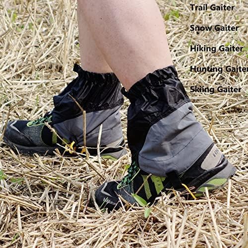 Adjustable Snake Gaiters Men Women Snake Boot Gators Bite Protection Guards Chaps Waterproof Leg Gaiter Hiking Hunting