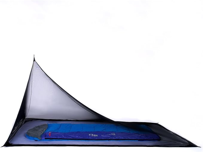 MEKKAPRO Mosquito Netting for Camping with Carry Bag, Mosquito Net Tent, Compact and Lightweight Bug Net for Camping, Mosquito Netting for Bed, Fits Sleeping Bags, Tent, Bed (Single)