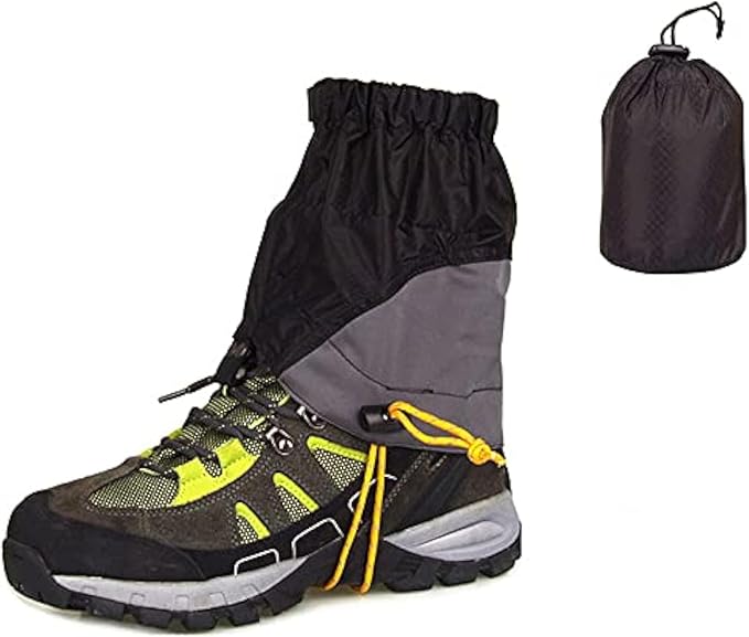 Adjustable Snake Gaiters Men Women Snake Boot Gators Bite Protection Guards Chaps Waterproof Leg Gaiter Hiking Hunting