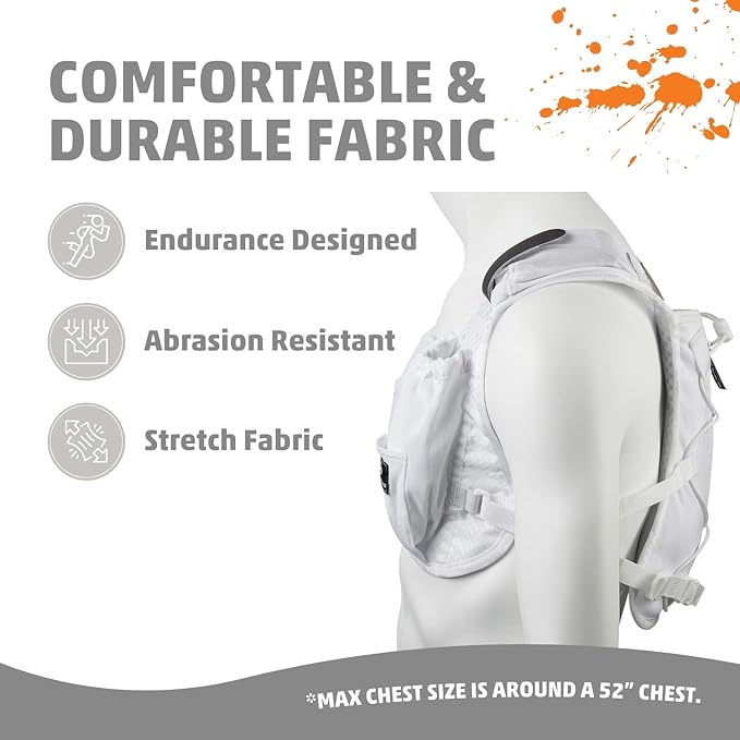 Orange Mud Endurance Pack V3.0 Running Vest – 2L Hydration Backpack for Trail Running, Hiking & Cycling – Lightweight, Breathable Mesh, Gear Pockets, Trekking Pole Loops