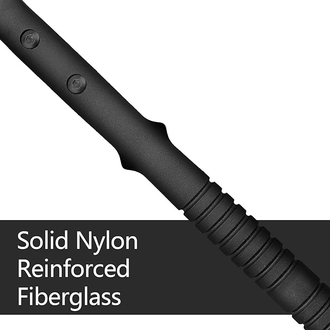 Camping Axe, Survival Throwing Hatchet with Sheath, Tactical Tomahawk with Spike, Nylon Fiber Handle for Outdoor Survival Hiking Camping