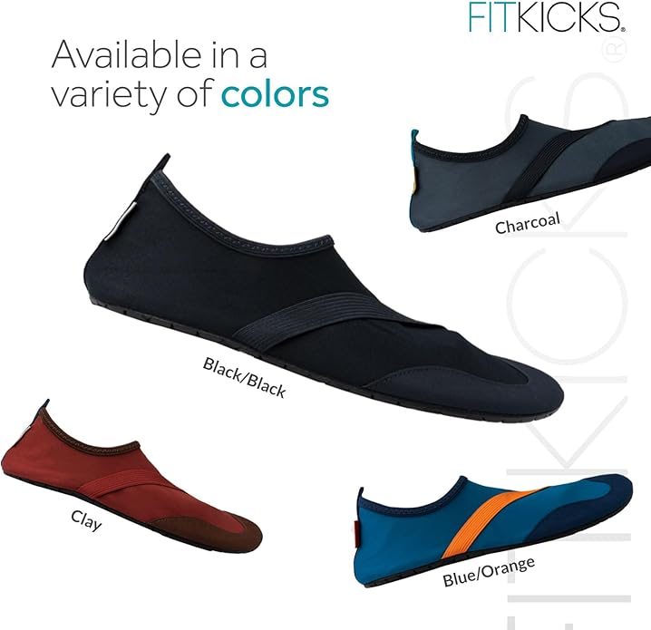 FITKICKS Active Men's Footwear Foldable Water Shoes