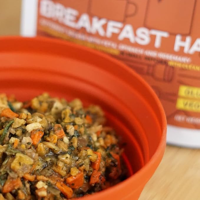 GOOD TO-GO Breakfast Hash (Single Serving) | Camping & Backpacking Food | Just Add Water Backpacking Meals | Good To-Go Dehydrated Meals Taste Better Than Freeze Dried Food