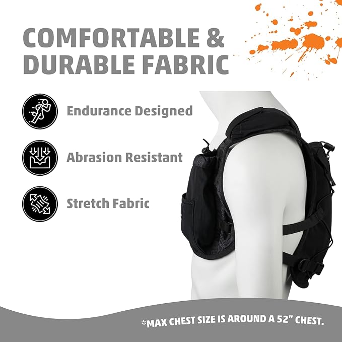 Orange Mud Endurance Pack V3.0 Running Vest – 2L Hydration Backpack for Trail Running, Hiking & Cycling – Lightweight, Breathable Mesh, Gear Pockets, Trekking Pole Loops