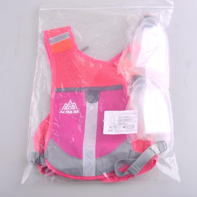 Azarxis Running Water Bottles Flask BPA Free Leakproof Hydration Vest Packs Waist Belt Replacement for Triathlon Marathon Hiking Cycling Climbing Runner
