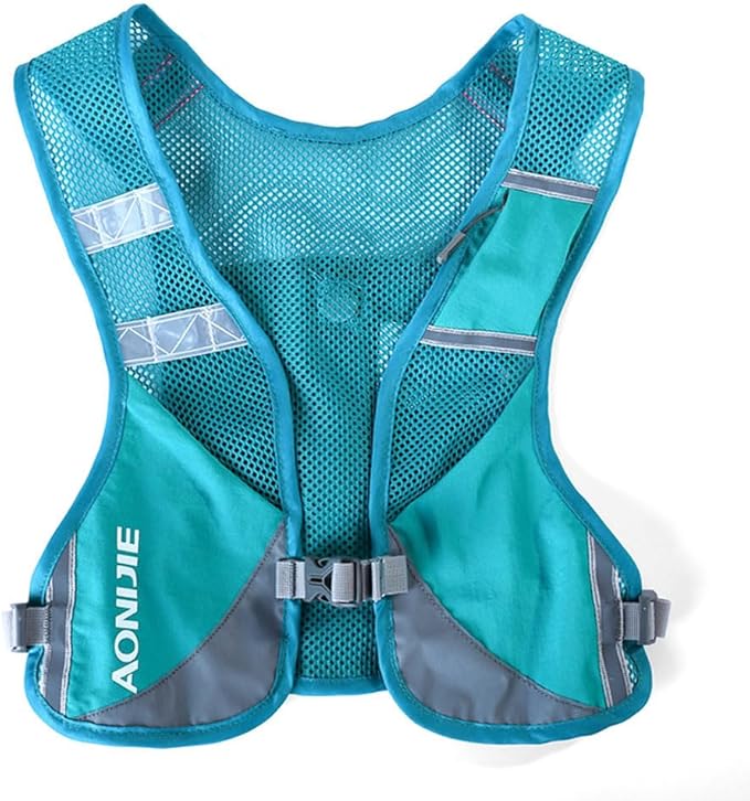 AONIJIE Reflective Running Vest Marathon Running Vest Pack Breathable for Hiking Camping Cycling Race