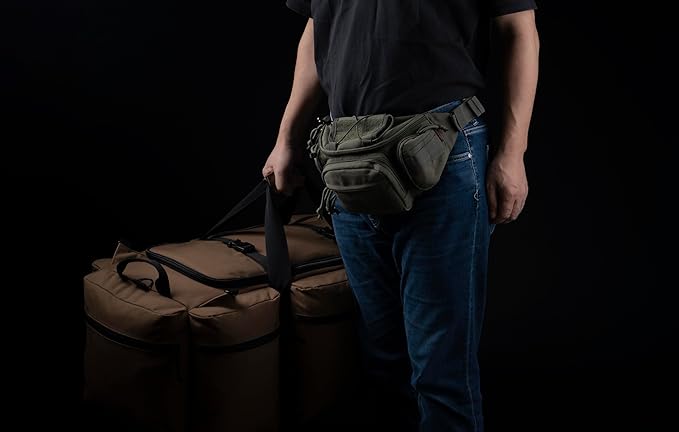 Tactical Waist Bag | Durable Fanny Pack & Crossbody Sling Pack for Outdoor Adventures, Everyday Carry, Hiking, Camping, Travel