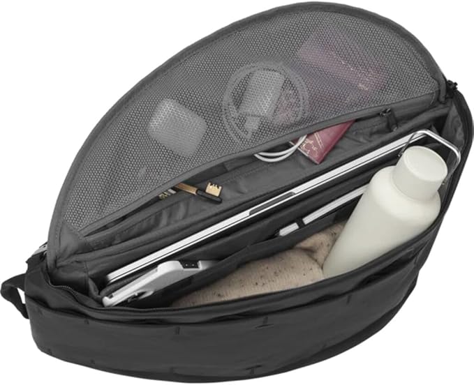 Db Journey The Hugger Backpack - Durable Travel Backpack with Laptop Compartment & Pockets for Work, Luggage Backpack with Roller Bag Hook Up System, 15L - Blackout