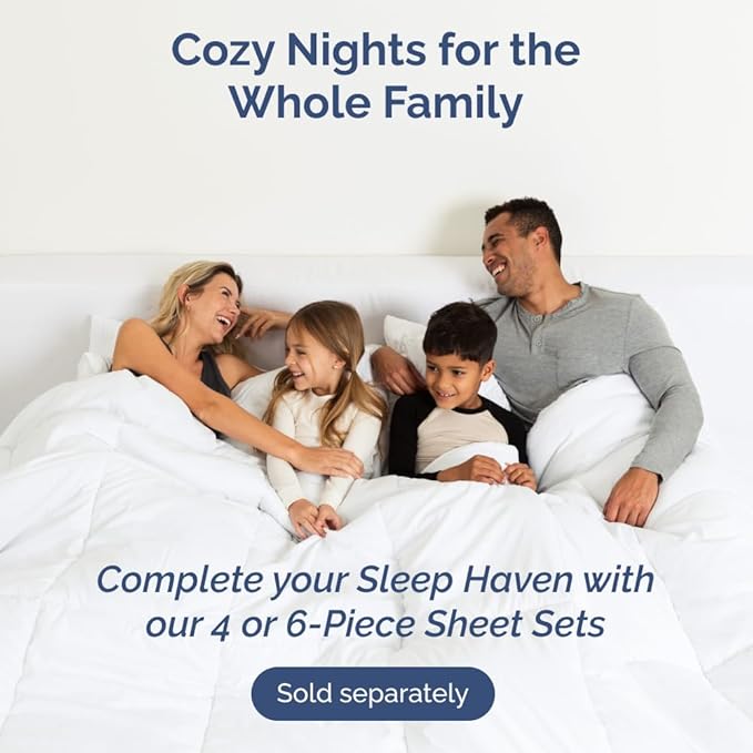 Long Pillowcases - Body Pillow Cover - Long Pillow Insert for Sleeping, Side Sleepers - Soft & Breathable Body Pillow Case with Envelope Enclosure - Comfy & Machine Washable - 20" x 54" (Navy Blue)