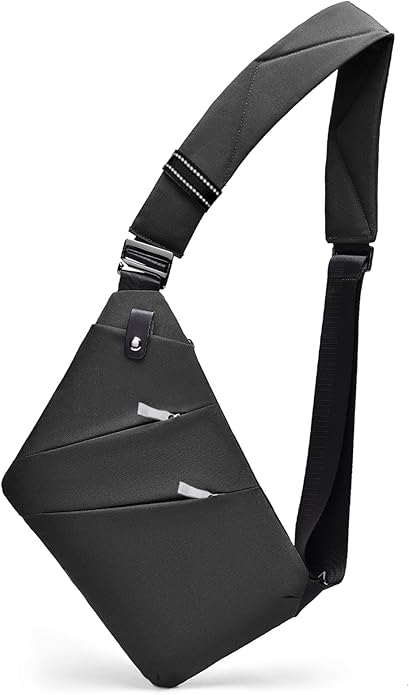 Travel Anti Pickpocket Purses, Slim Carry Crossbody Bag for Women & Man Travel Safe, Waterproof