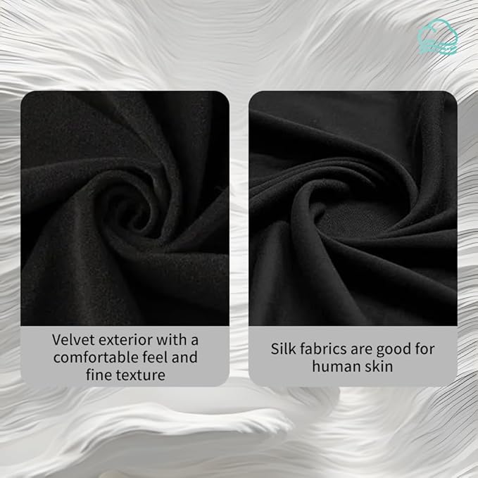 Heated Eye Mask with Bluetooth Headphones SYPVRY Wireless Sleep Eye Mask Headphones for Sleeping with Temperature & Timer Control, Warm Eye Compress USB Heated Mask for Dry Eyes Style, Black