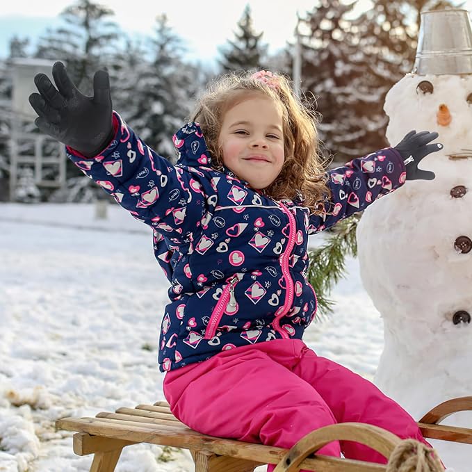 West Biking Kids Winter Gloves Touchscreen Cycling Gloves Windproof Thermal Non-Slip Sports Kids Gloves Cold Weather Mittens of Age 2-12 for Cycling Bike Riding Hiking Outdoor Boys Girls