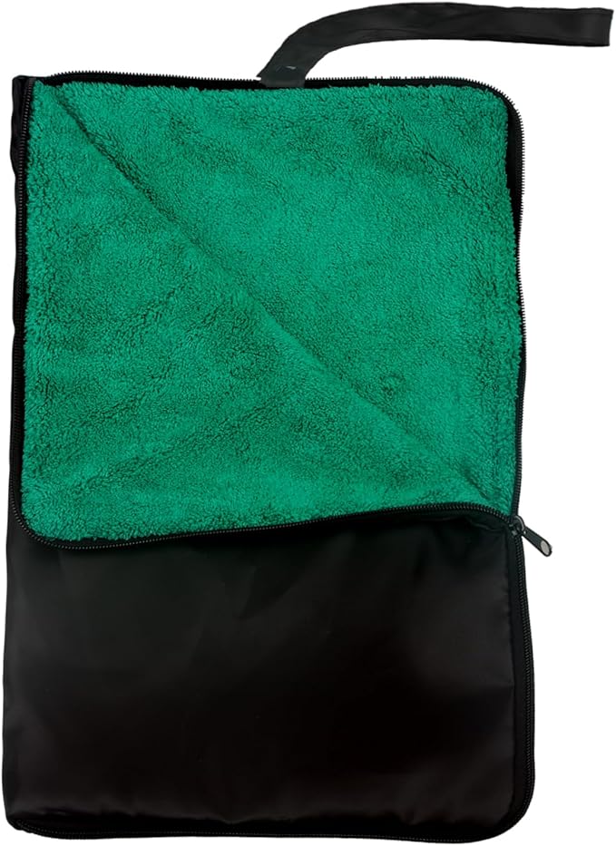 Wet Dry Bags with Embedded Towel Portable Sack Bags with Oxford zipper for Swimsuit Umbrella Wet Cloth