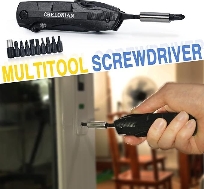 Multifunction Tactical Knives with Pliers Screwdrivers Bottle Opener Durable Sheath,Cool Multitool for Work Camping Fishing Adventuring Daily Use,Men Gifts