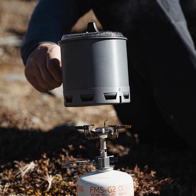 Fire-Maple Petrel Ultralight Pot- High Efficiency Aluminum Camping and Backpacking Pot with Heat-Proof Handle, Portable and Compact