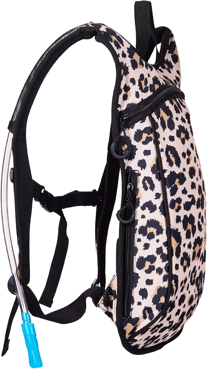 Vibe Festival Gear Hydration Pack Backpack with 2L Water Bladder for Women, Men, Teens, Kids - Hydropack Hydro Sports, Outdoor, Running, Camping, Hiking, Festivals, Raves