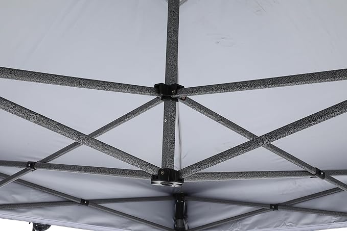 COBIZI 10x15 Pop Up Canopy with 4 Sidewall,Heavy Duty Canopy UPF 50+ All Season Wind Waterproof Commercial Outdoor Wedding Party Tents for Parties Gazebo with Carry Bag(10 x 15 ft Gray)