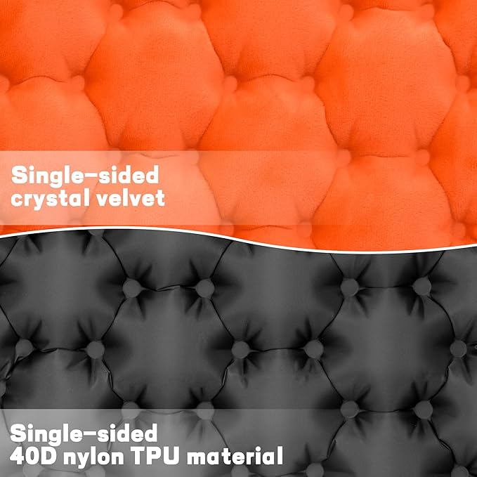 ONTYZZ Inflatable Seat Cushion Lightweight Stadium Seat Pad Travel Air Seat Cushion for Hiking Office Airplane Stadium Car