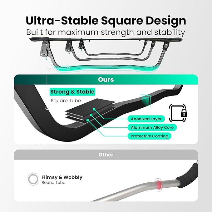 Portable Camping Cot, Sleeping Cots for Adults, Ultralight Backpacking Cot, Compact, Collapsible, Easy Set-Up, Supports 500lbs, Portable Camp Cot for Adults, Camping, Outdoors and Home, Green