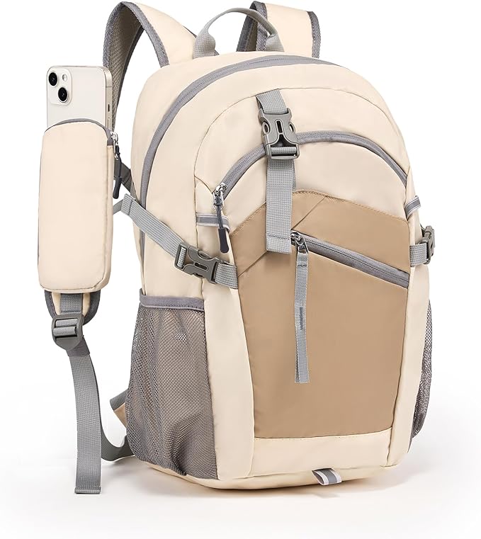 Hiking Backpack for Women Men 20l with Removable Phone Pocket Lightweight Small Travel Backpack Hiking Daypack for Women Men