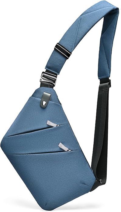 Travel Anti Pickpocket Purses, Slim Carry Crossbody Bag for Women & Man Travel Safe, Waterproof