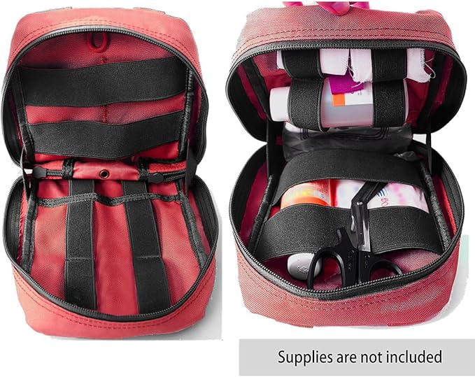 Carlebben EMT Pouch MOLLE Ifak Pouch Tactical MOLLE Medical First Aid Kit Utility Pouch