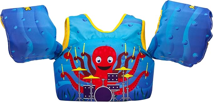 Body Glove Paddle Pals Learn to Swim Coast Guard Approved Kids Life Jacket PFD