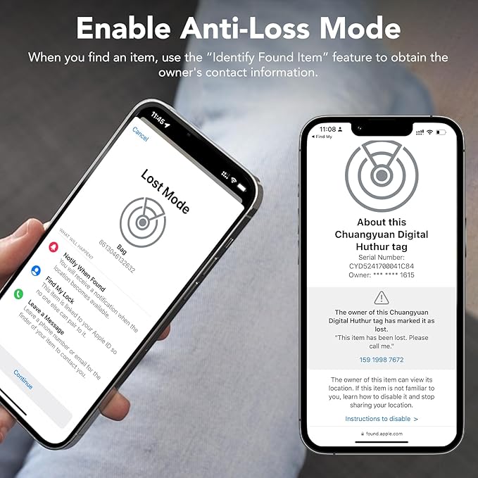 CASCHO Wallet Tracker Card [Apple MFi Certified] Air Tracker Tag, 0.06in Rechargeable Smartcard Work with Apple Find My, Keys Finder and Item Locator for Passport, Bags, Laptop, Black 1 Pack, iOS only