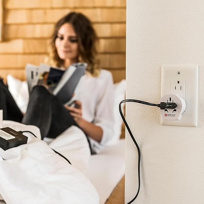 Skross World Travel Adapter to USA 1.500221-2 Pack
