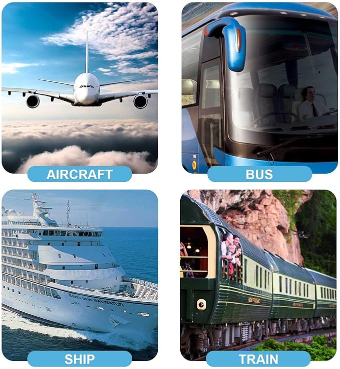 Motion Sickness Patch, 72 PCS Sea Sickness Patch for Cruise,Dizziness Resulted from Travel of Cars, Ships, Airplanes (1 Box) (2 Box)