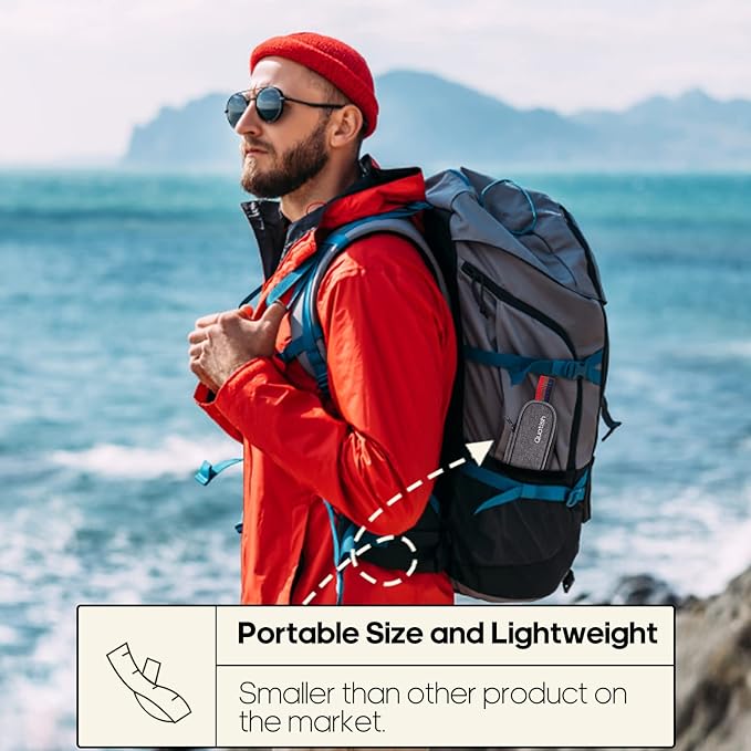 Travel Utensils with Case, Quatish Portable Silverware Set for Work, Stainless Steel Reusable Travel Cutlery Set, Fork and Spoon Set for Camping, Picnic, Gadgets, Lunch Box for Men, Gold